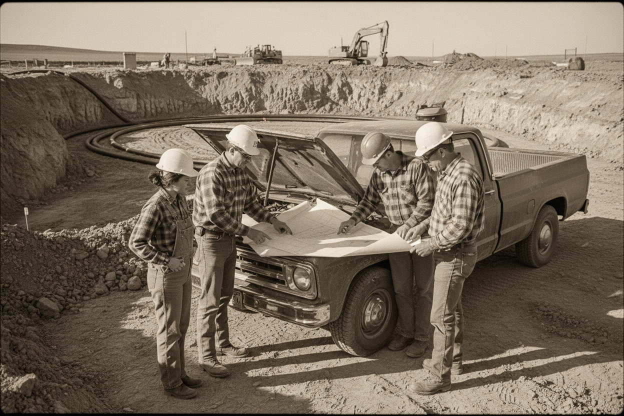 Historic home with modern geothermal integration